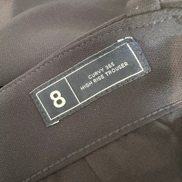 Gap Curvy 365 High Rise Pleated Trousers New Classic Navy Blue 8 - Picture 7 of 13